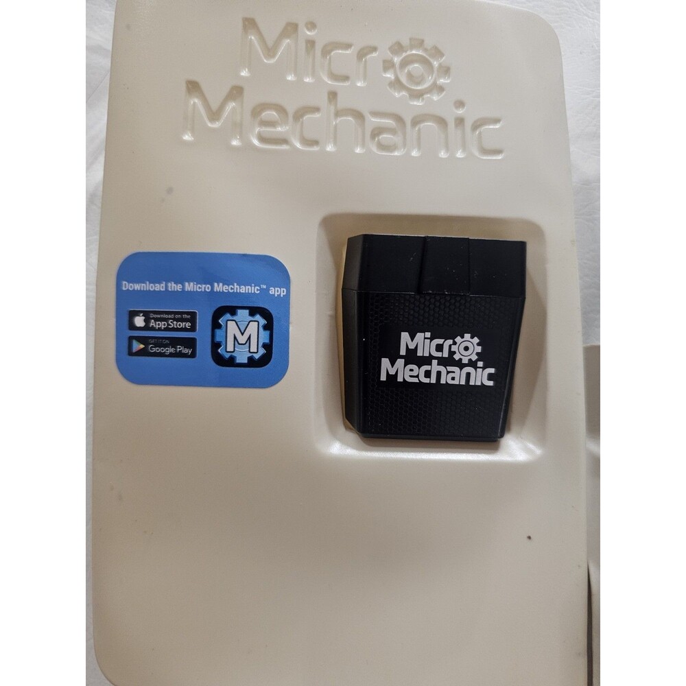 Micro Mechanic Wireless OBD2 Car Diagnostic Scanner Engine Code Reader Untested - Picture 4 of 6